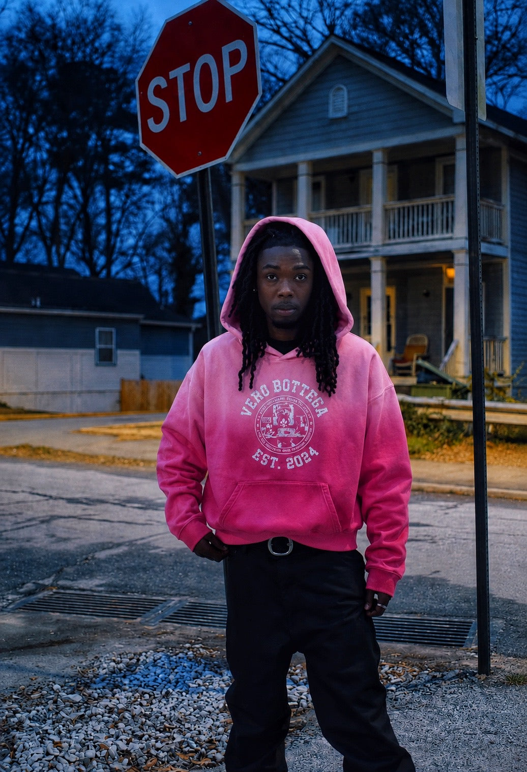Varsity Sunfade Oversized Hoodie