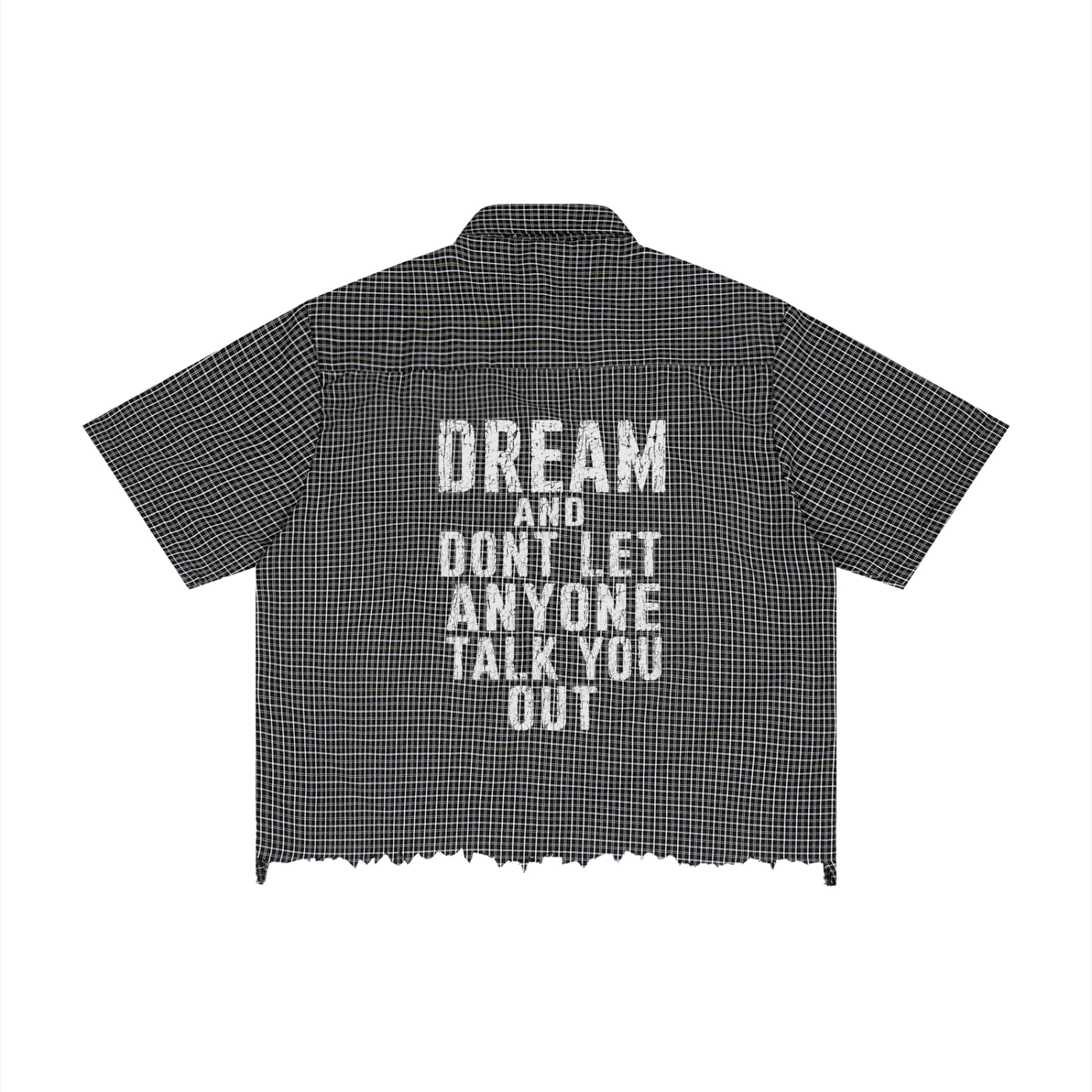 Archive Distressed Button-Up