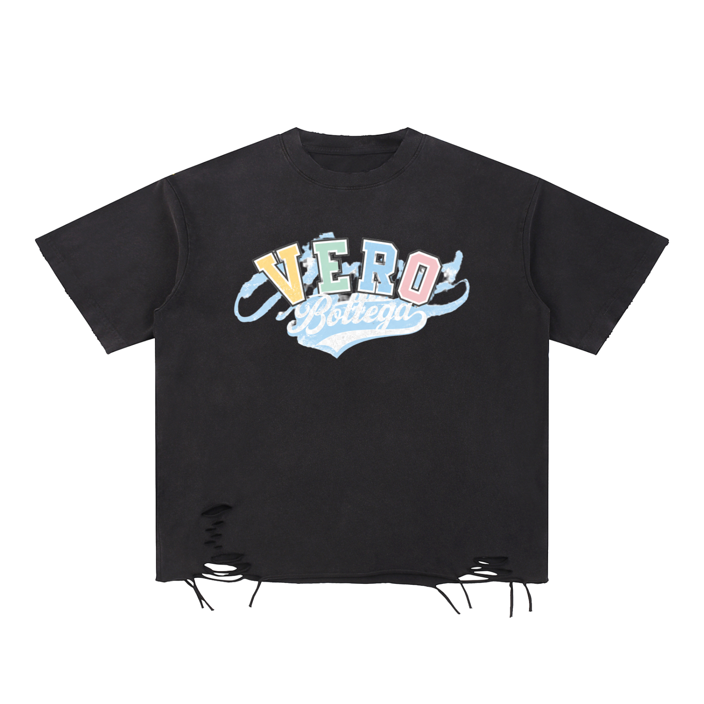Crayon Tee (Distressed)
