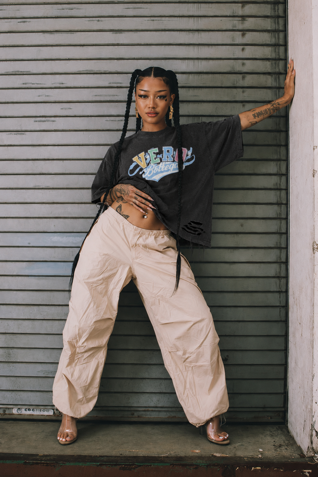 Crayon Tee (Distressed)